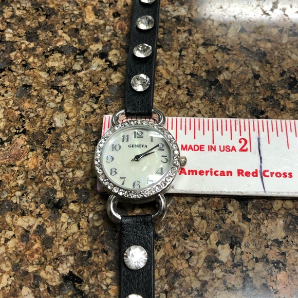 Wrap around black bracelet with lots of bling - Picture 9 of 12